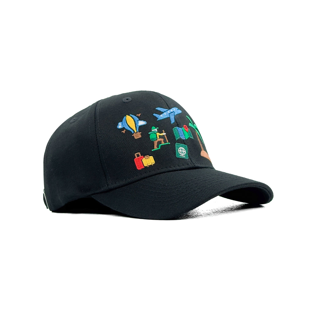 HEAD GEAR WORLD TOUR BLACK CAP