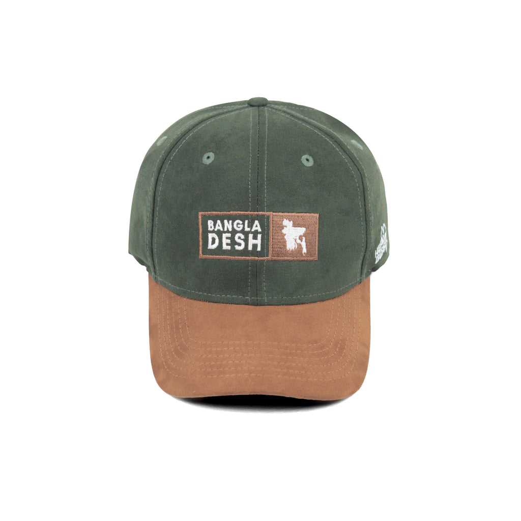HEAD GEAR BANGLADESH GREEN BROWN CAP