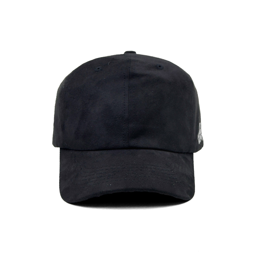 HEAD GEAR SOLID BLACK SUEDE CAP