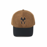 HEAD GEAR DARK BROWN REDEFINED SUEDE CAP
