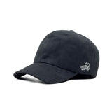 HEAD GEAR SOLID BLACK SUEDE CAP
