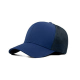 HEAD GEAR SOLID NAVY BLUE TRUCKER CAP