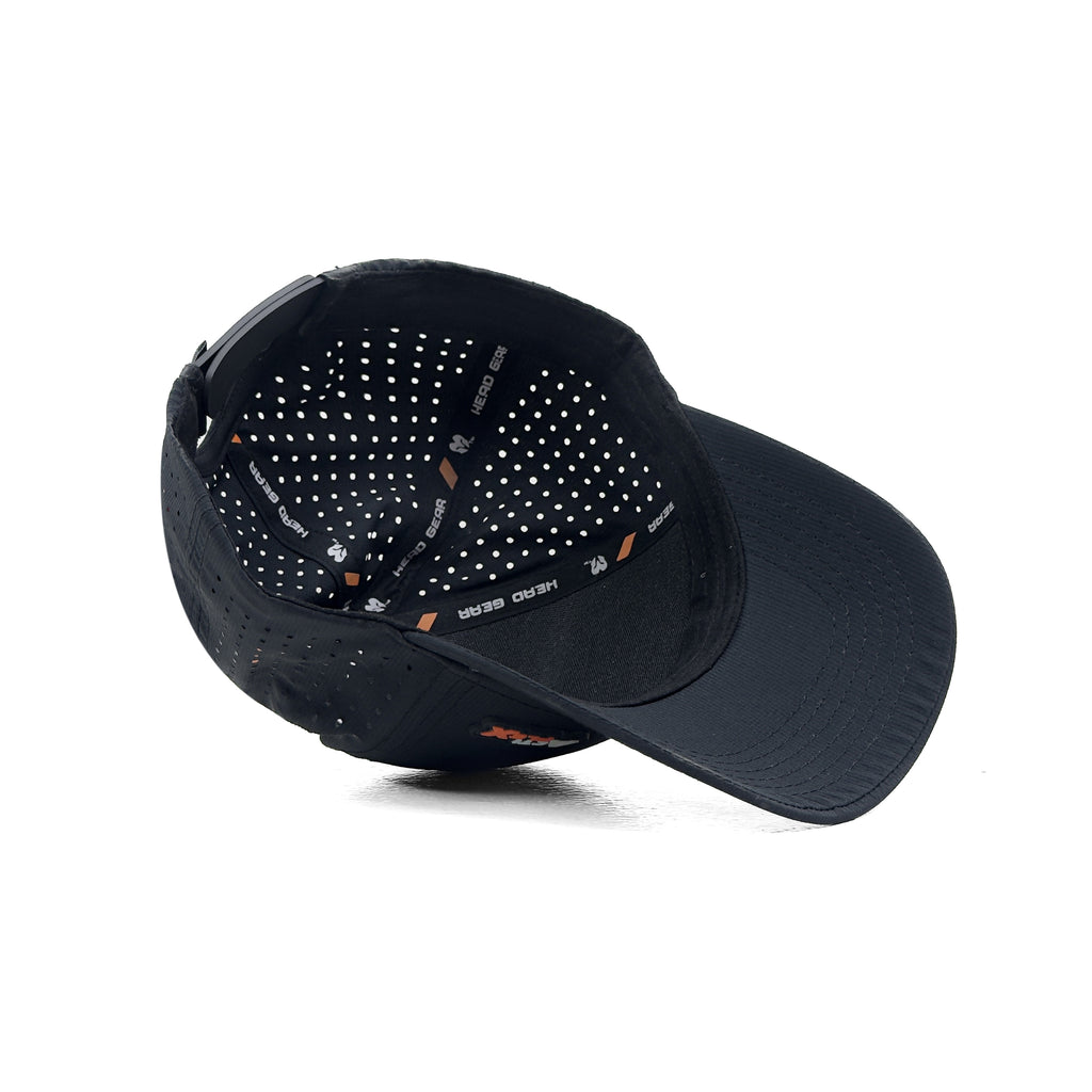 HEAD GEAR BLACK ACTI FLEX SIGNATURE CAP
