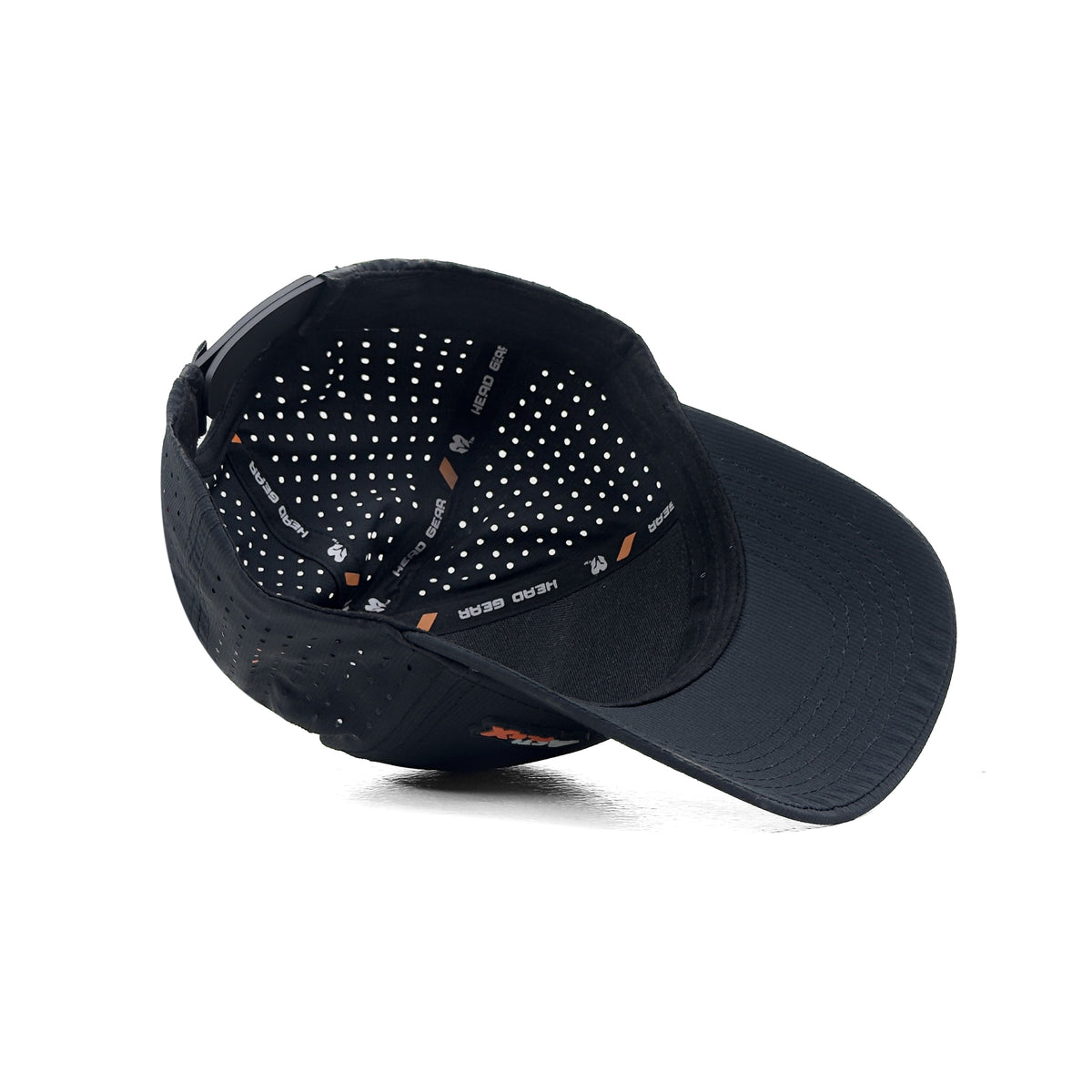 HEAD GEAR BLACK ACTI FLEX SIGNATURE CAP