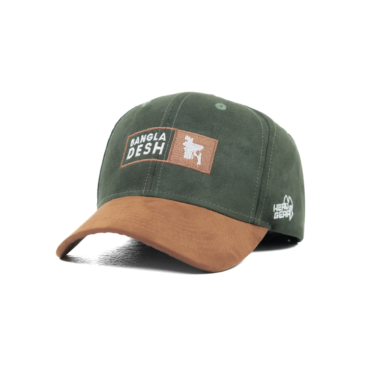 HEAD GEAR BANGLADESH GREEN BROWN CAP