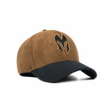 HEAD GEAR DARK BROWN REDEFINED SUEDE CAP