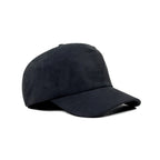 HEAD GEAR SOLID BLACK SUEDE CAP