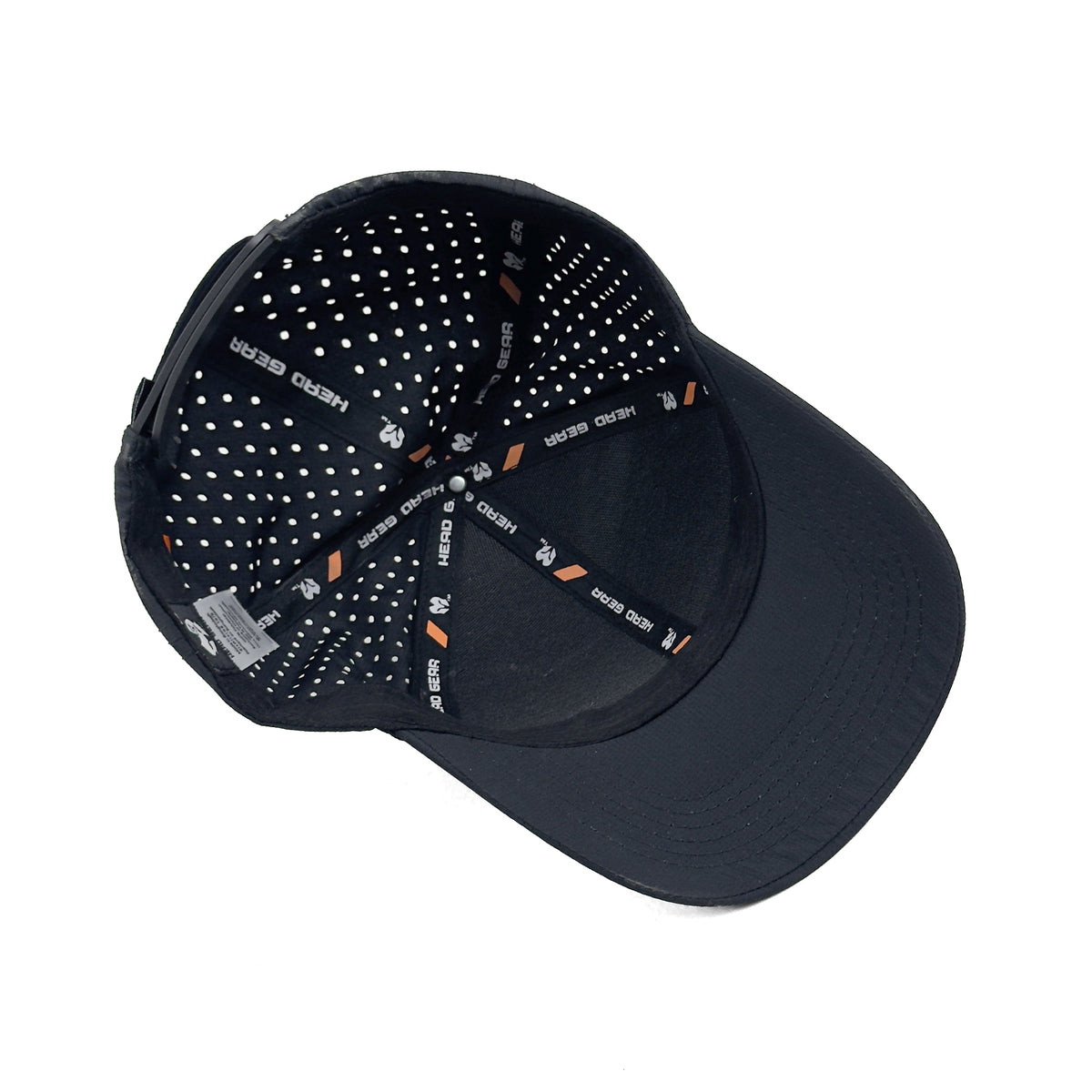 HEAD GEAR BLACK ACTI FLEX SIGNATURE CAP
