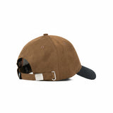 HEAD GEAR DARK BROWN REDEFINED SUEDE CAP
