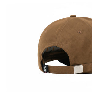 HEAD GEAR DARK BROWN REDEFINED SUEDE CAP