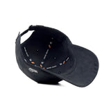 HEAD GEAR SOLID BLACK SUEDE CAP