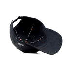 HEAD GEAR SOLID BLACK SUEDE CAP