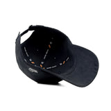 HEAD GEAR SOLID BLACK SUEDE CAP