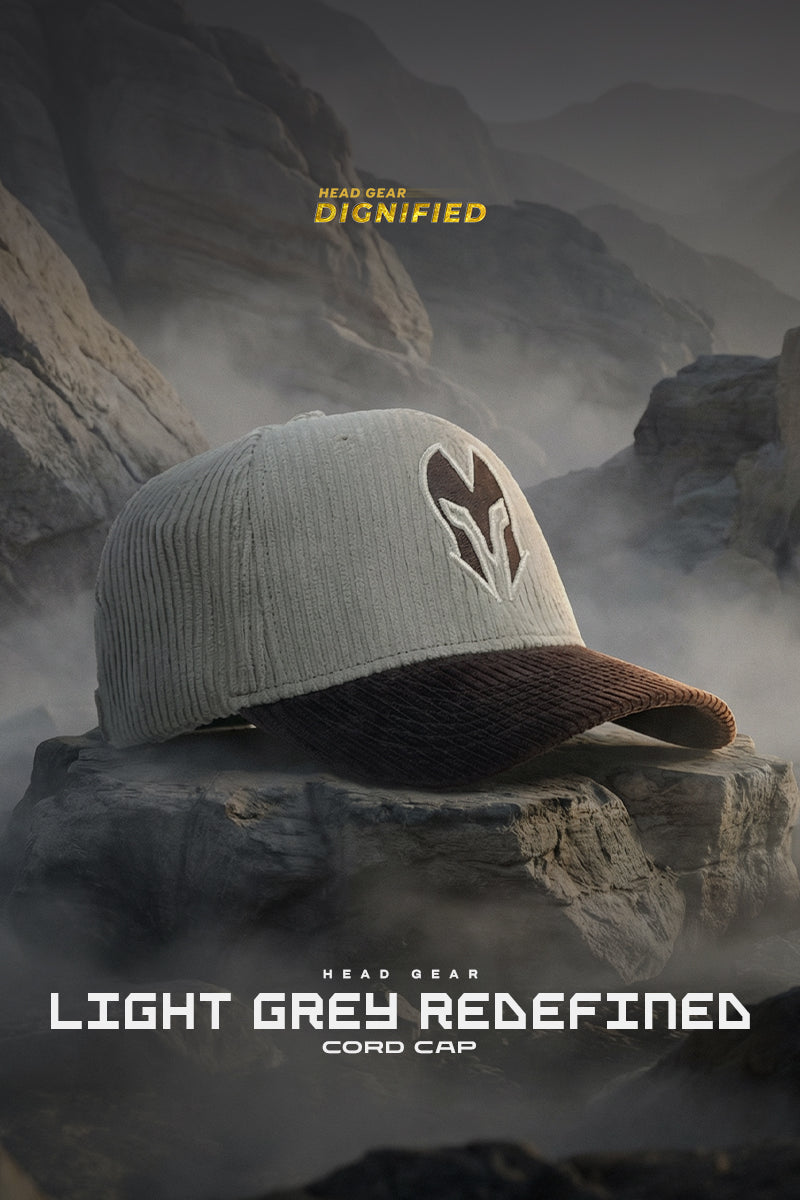 HEAD GEAR LIGHT GREY REDEFINED CORD CAP