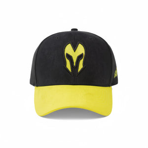 HEAD GEAR BLACK AND NEON REDEFINED SUEDE CAP