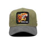 HEAD GEAR BENGAL TIGER 3D PATCH PREMIUM HIGH CROWN CAP