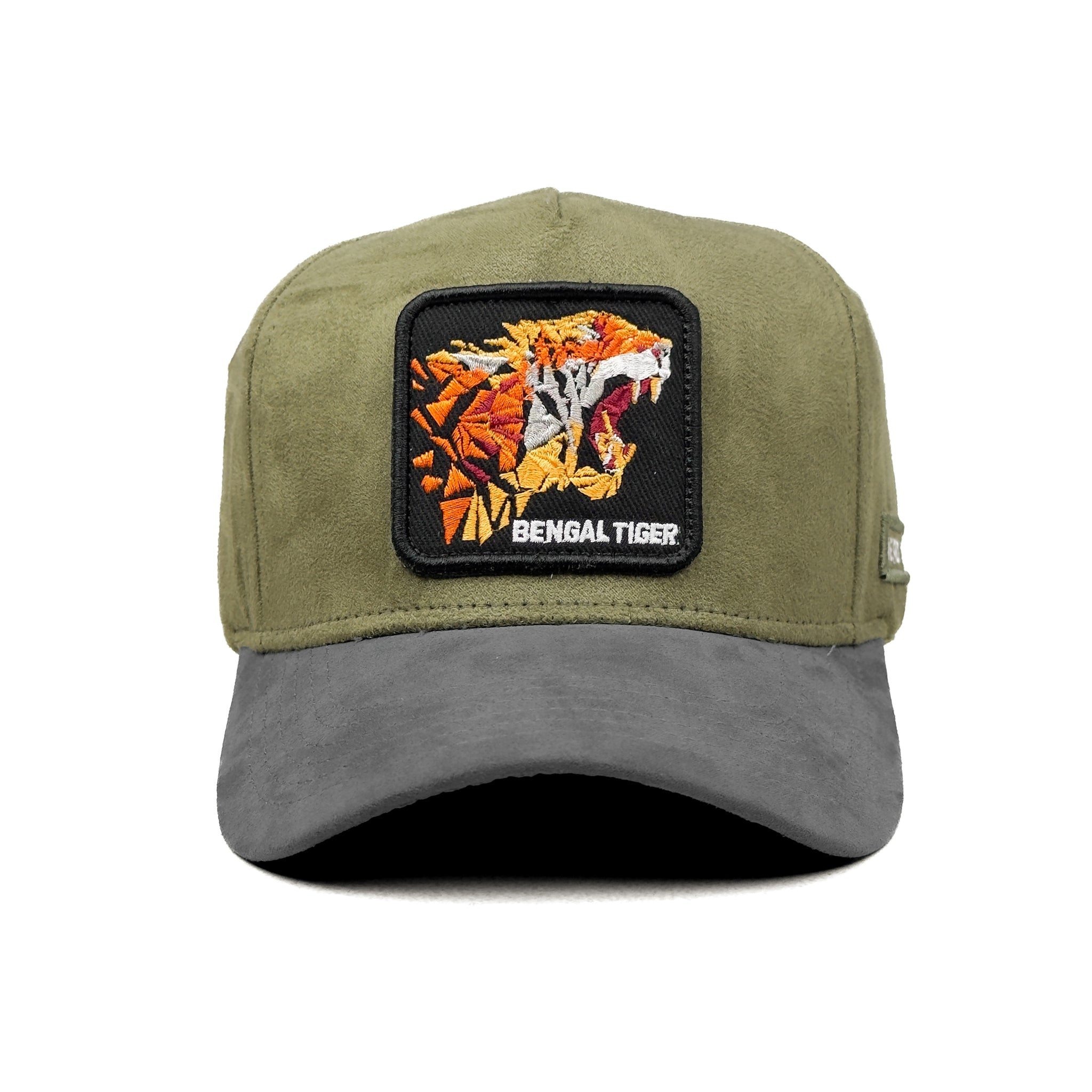 HEAD GEAR BENGAL TIGER 3D PATCH PREMIUM HIGH CROWN CAP
