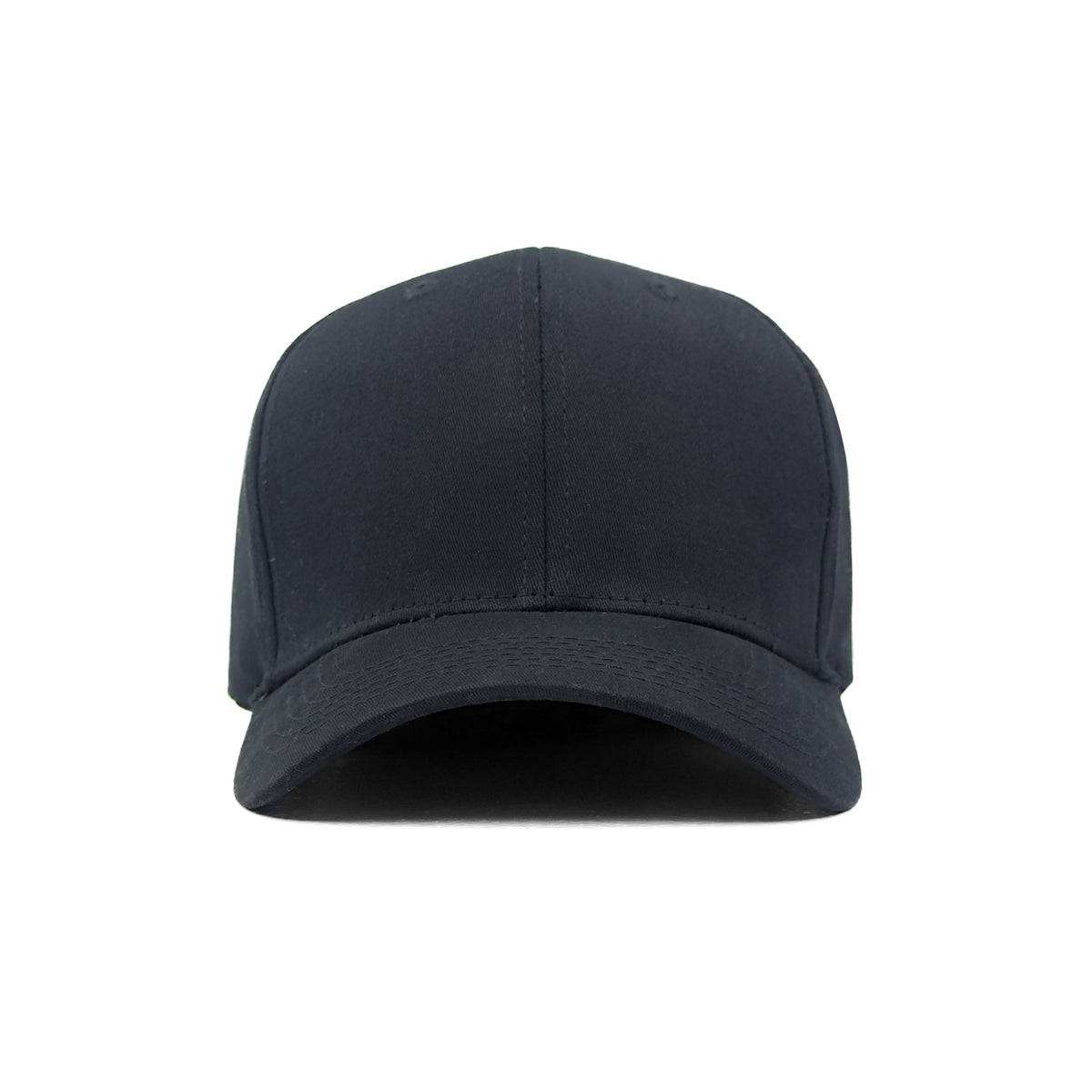 HEAD GEAR SOLID BLACK FITTED CAP