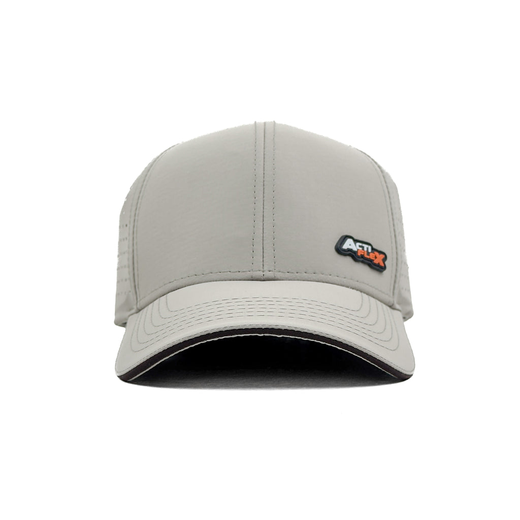 HEAD GEAR LIGHT GREY ACTI FLEX SIGNATURE SANDWICH CAP