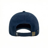 HEAD GEAR NAVY BLUE SUPER SUEDE CAP