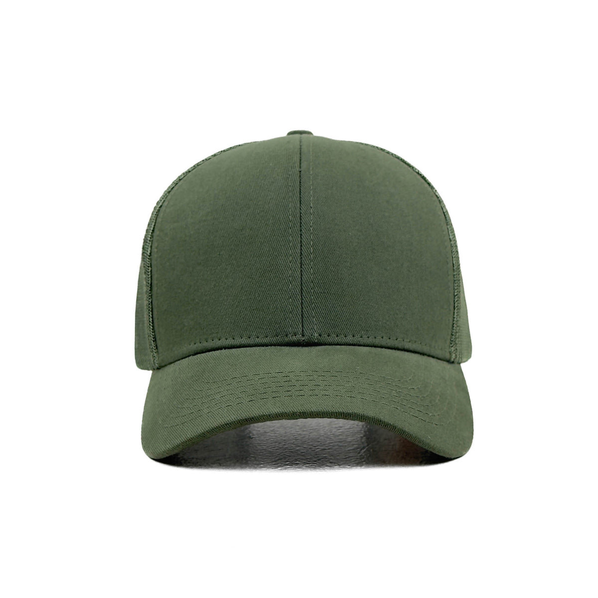 HEAD GEAR SOLID GREEN TRUCKER CAP