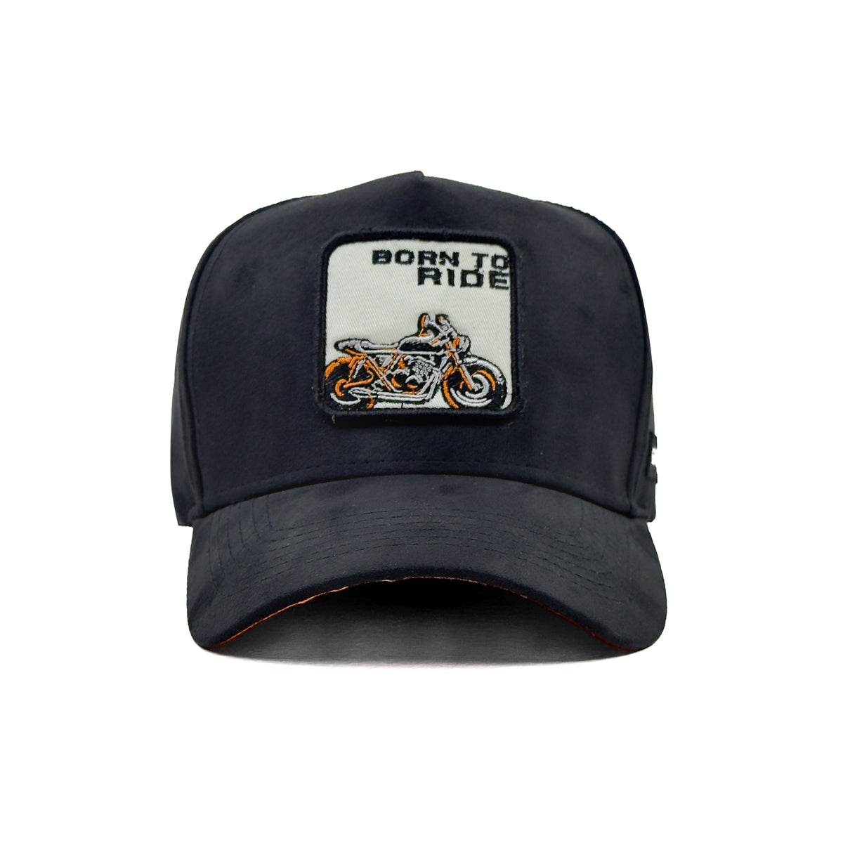 HEAD GEAR BORN TO RIDE 3D PATCH PREMIUM HIGH CROWN CAP