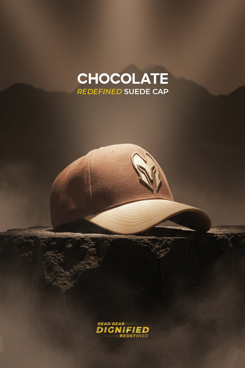 HEAD GEAR CHOCOLATE REDEFINED SUEDE CAP