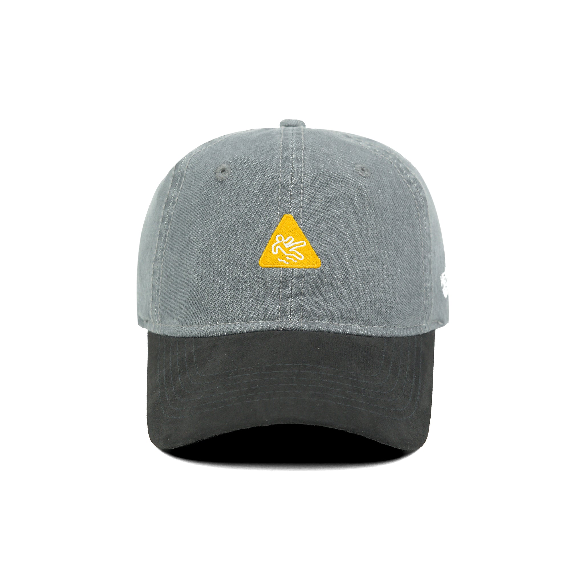 HEAD GEAR CAUTION WASHED DENIM CAP