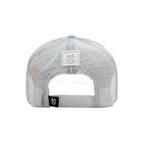 HEAD GEAR WHITE SUPER SUEDE TRUCKER CAP