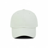 HEAD GEAR SOLID LIGHT GREY WHITE CAP
