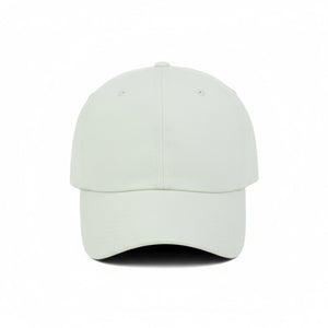 HEAD GEAR SOLID LIGHT GREY WHITE CAP