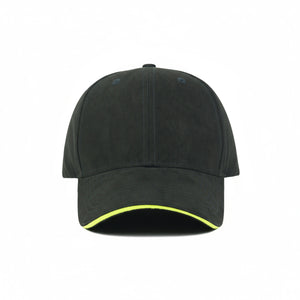 HEAD GEAR ELEGANTE ZERO BLACK SANDWICH NEON CAP (NO LOGO)