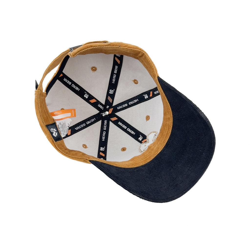HEAD GEAR BROWN REDEFINED CORD CAP