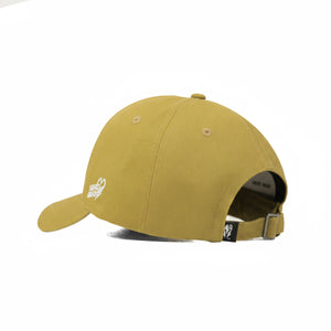 HEAD GEAR SOLID OLIVE YELLOW CAP