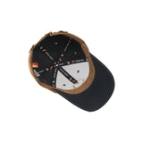 HEAD GEAR DARK BROWN REDEFINED SUEDE CAP
