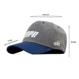 HEAD GEAR DOPE GREY AND NAVY BLUE CAP