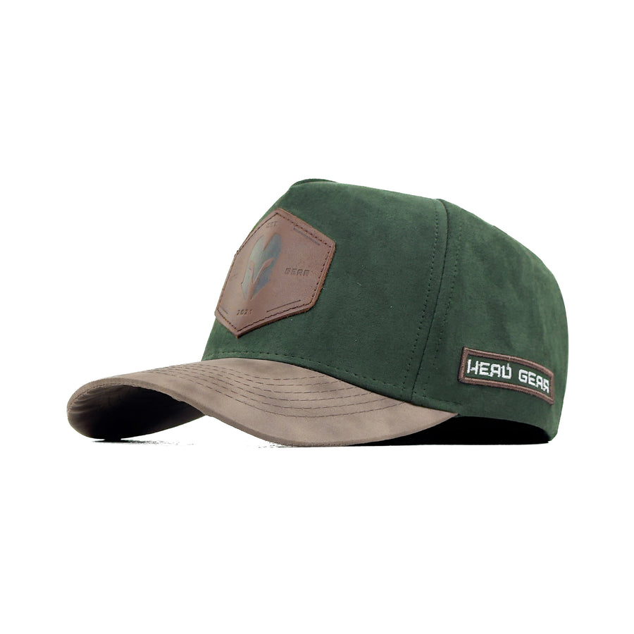 HEAD GEAR HG CORE LEATHER PATCH CAP - HGCH05
