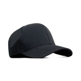 HEAD GEAR SOLID BLACK TRUCKER CAP