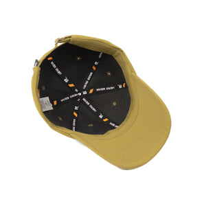 HEAD GEAR SOLID OLIVE YELLOW CAP