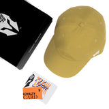HEAD GEAR SOLID OLIVE YELLOW CAP