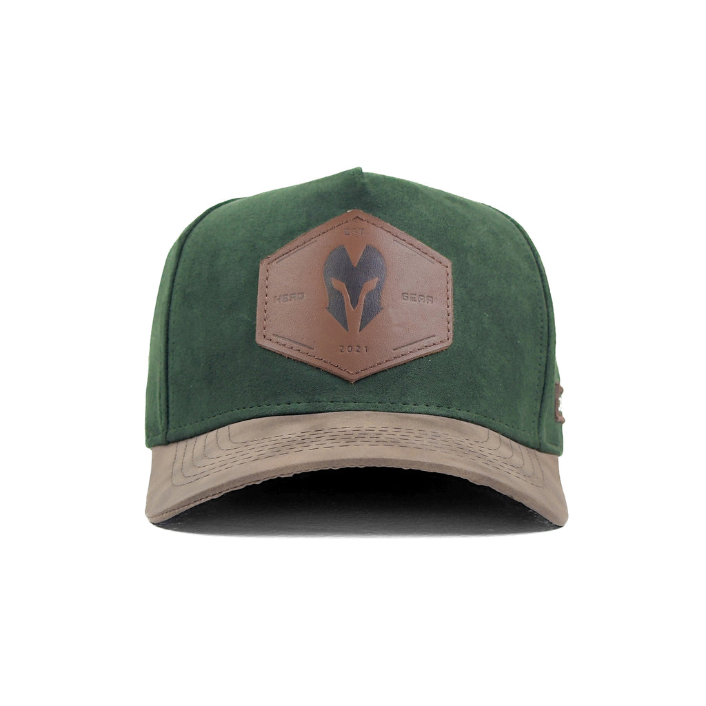 HEAD GEAR HG CORE LEATHER PATCH CAP - HGCH05
