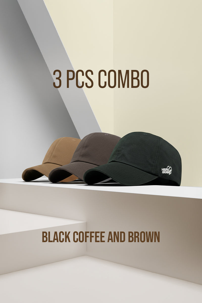 3 PCS COMBO OF BLACK COFFEE AND BROWN