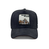 HEAD GEAR BORN TO RIDE 3D PATCH PREMIUM HIGH CROWN CAP