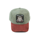 HEAD GEAR GREAT APE 3D PATCH PREMIUM HIGH CROWN CAP