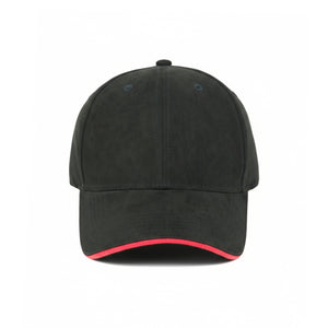 HEAD GEAR ELEGANTE ZERO BLACK SANDWICH ORANGE CAP (NO LOGO)