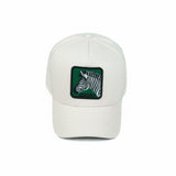 HEAD GEAR ZEBRA 3D PATCH PREMIUM HIGH CROWN CAP