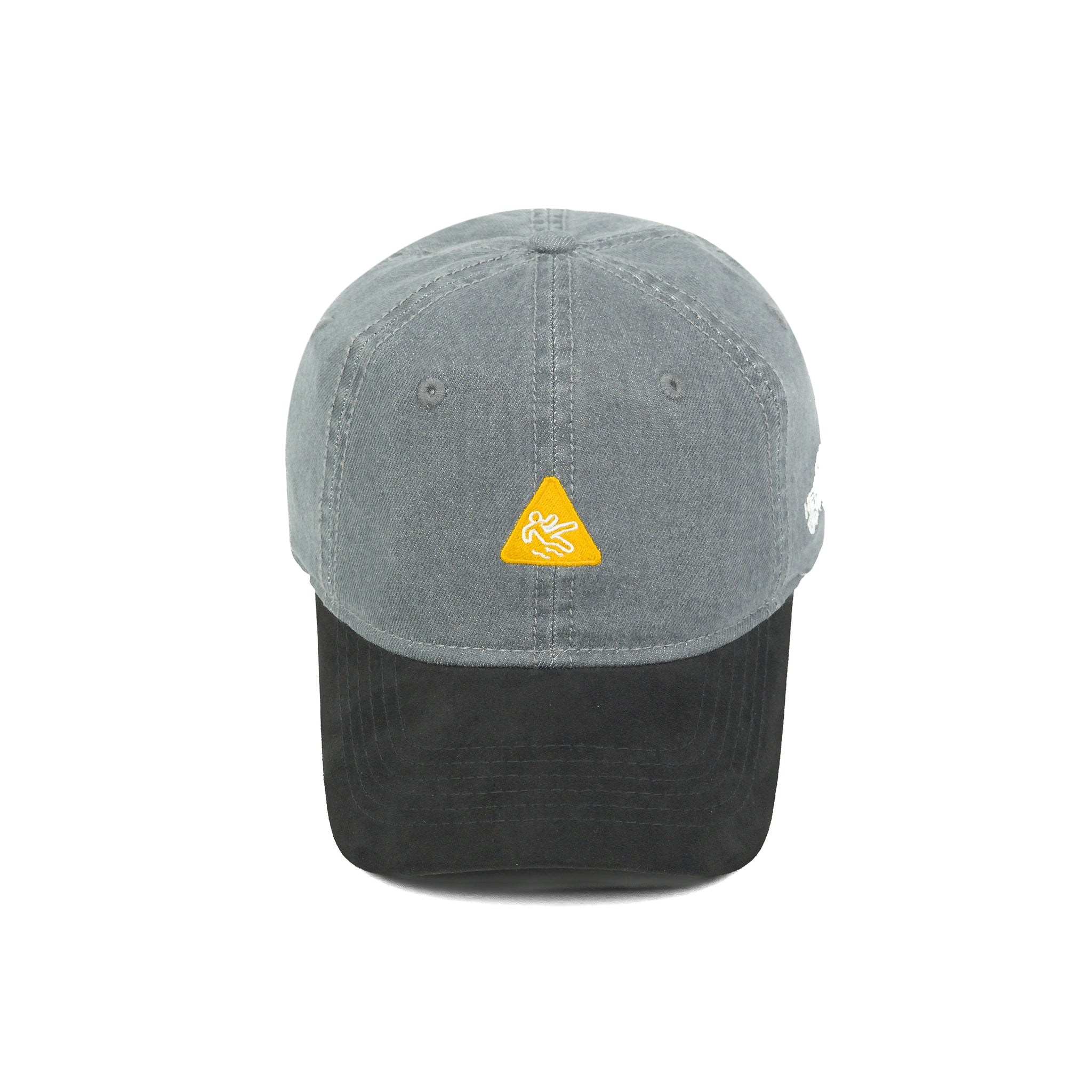 HEAD GEAR CAUTION WASHED DENIM CAP
