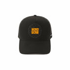 HEAD GEAR BLACK MAZE TRUCKER CAP