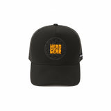 HEAD GEAR BLACK TRUCKER CAP