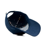 HEAD GEAR NAVY BLUE SUPER SUEDE CAP